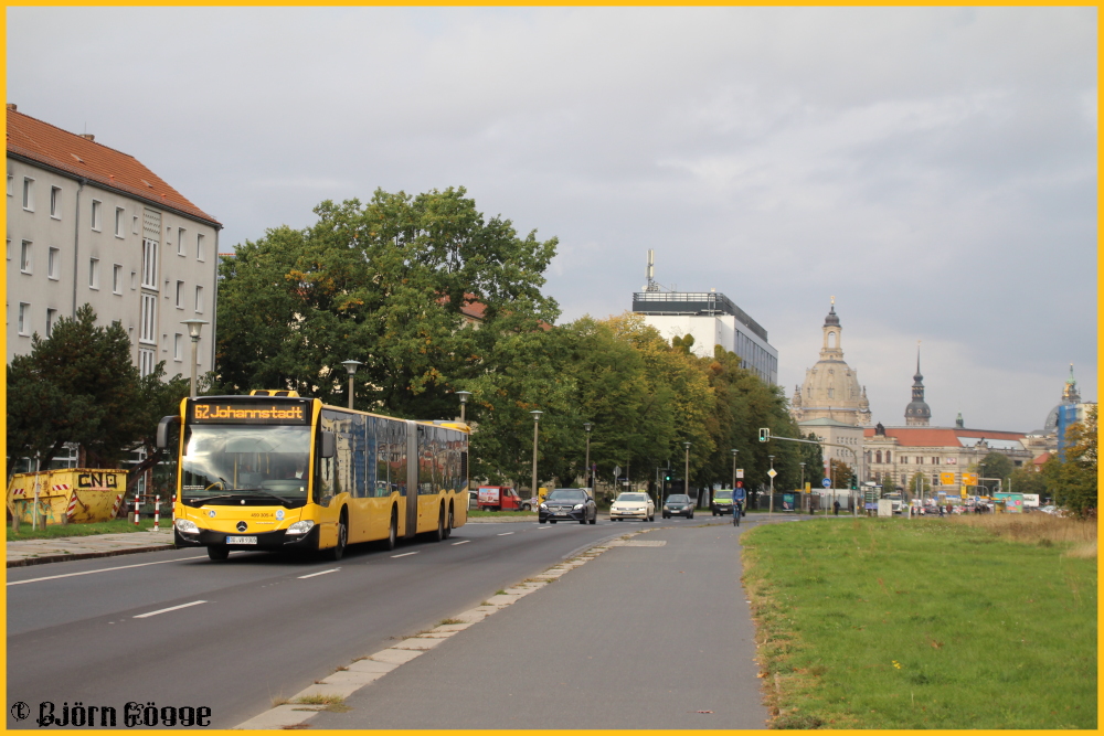 Dresden, Mercedes-Benz Citaro C2 GL CapaCity L №: 459 305-4