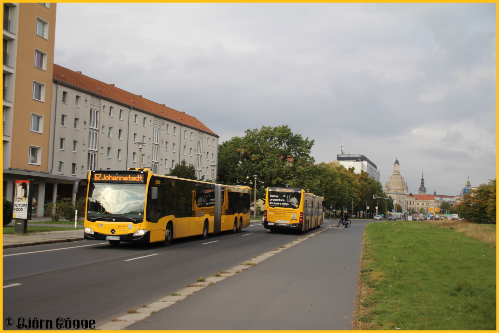 Dresden, Mercedes-Benz Citaro C2 GL CapaCity L # 459 307-0