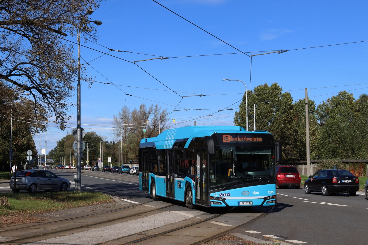 Ostrava, Solaris Urbino IV 12 CNG № 7245