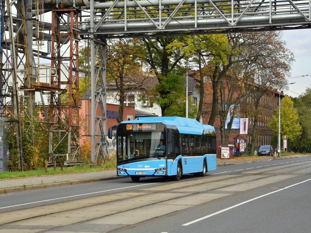 Ostrava, Solaris Urbino IV 12 CNG No. 7227