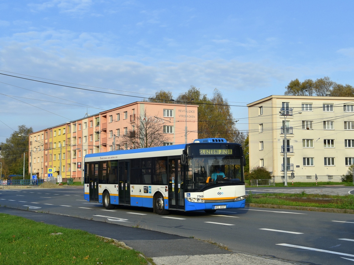 Ostrava, Solaris Urbino III 12 nr. 7749