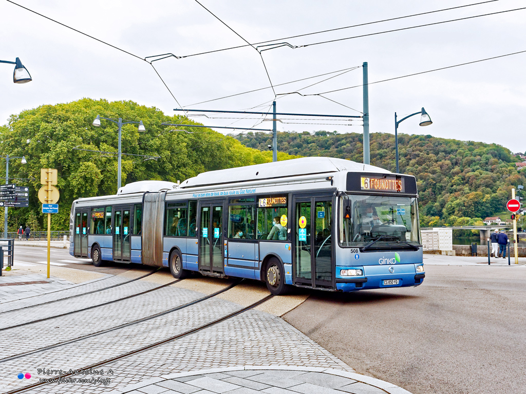 Besançon, Irisbus Agora L GNV # 508