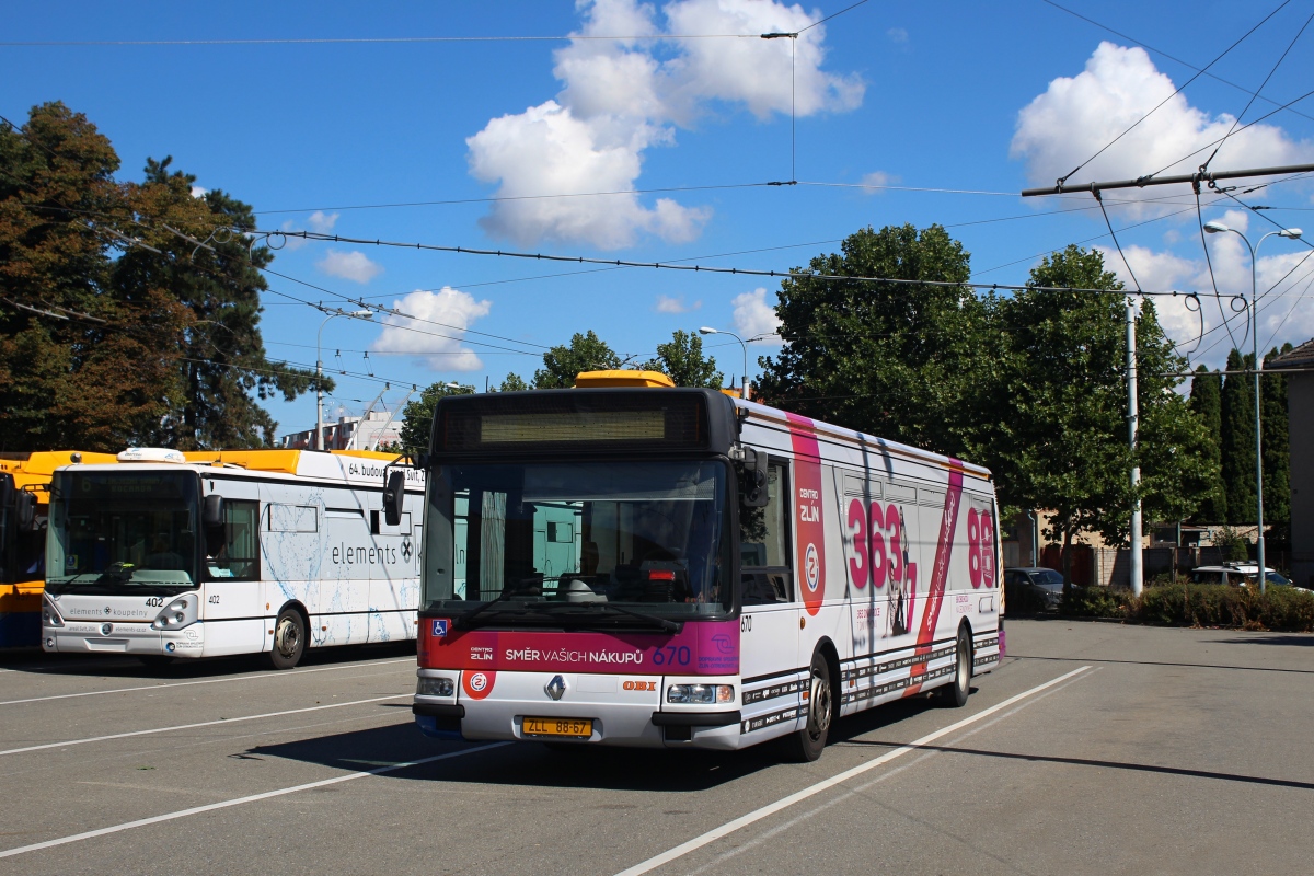 Zlín, Karosa Citybus 12M.2071 (Irisbus) # 670