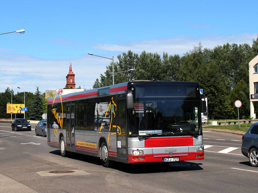 Panevėžys, MAN A20 NÜ313 # KZJ 727