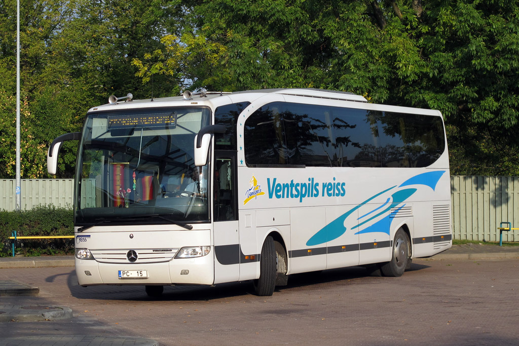Ventspils, Mercedes-Benz Travego O580-15RHD # PC-15