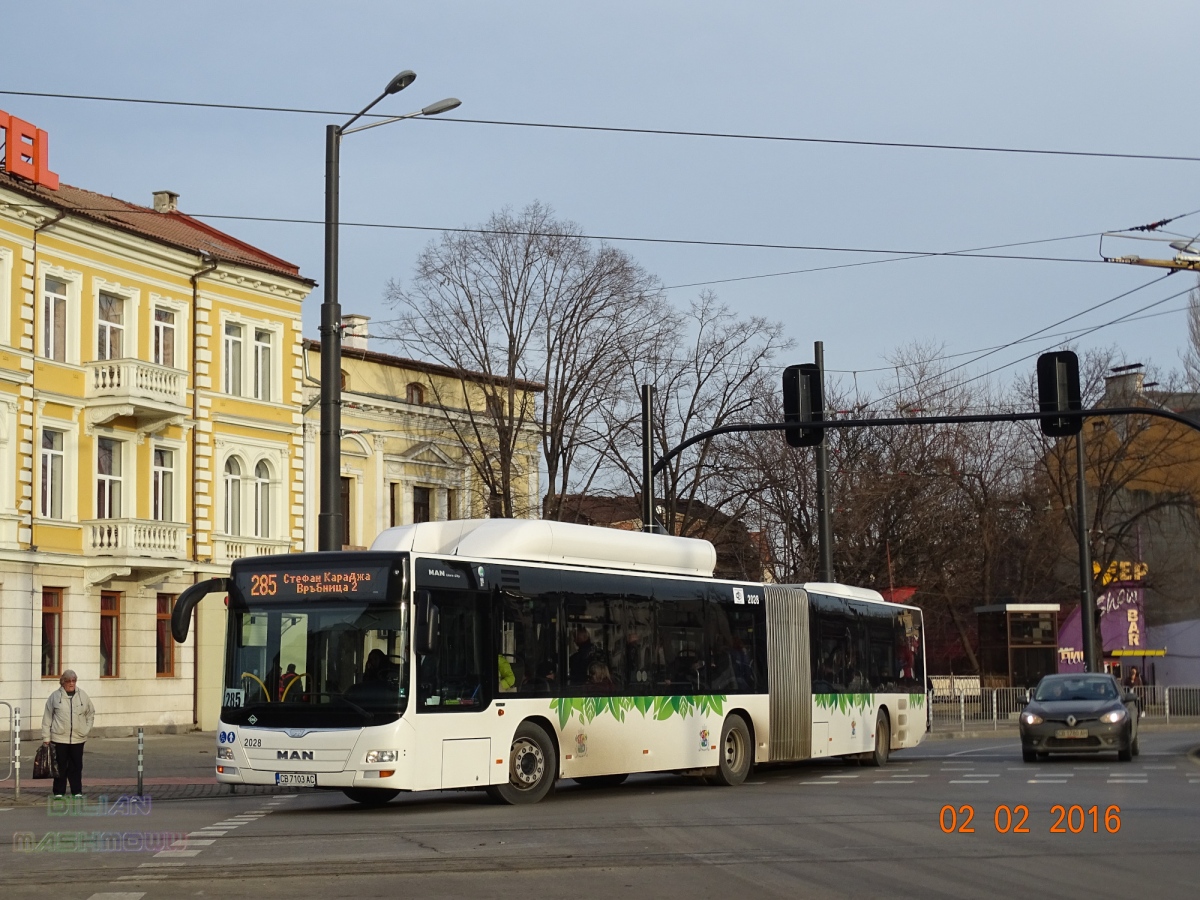 Sofia, MAN A23 Lion's City G NG313 CNG # 2028