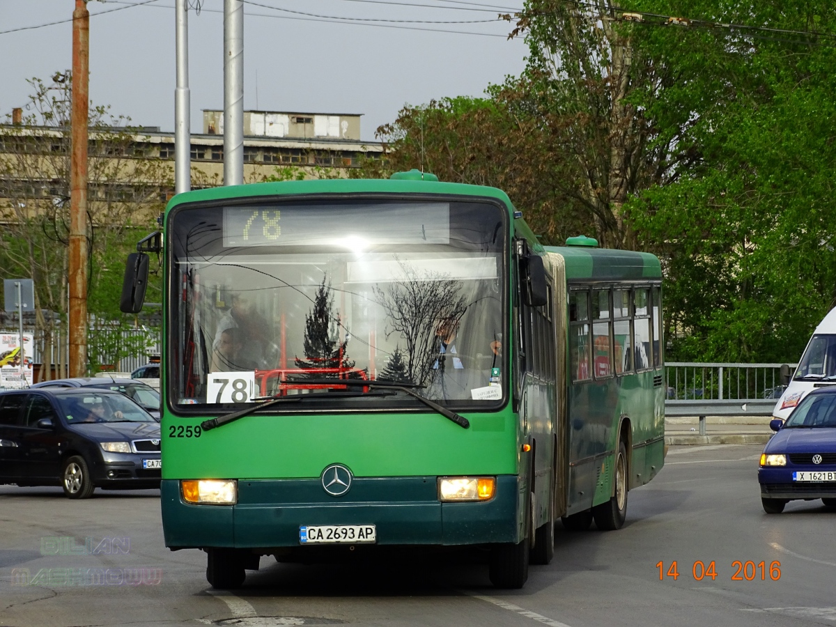 Sofia, Mercedes-Benz O345 G № 2259