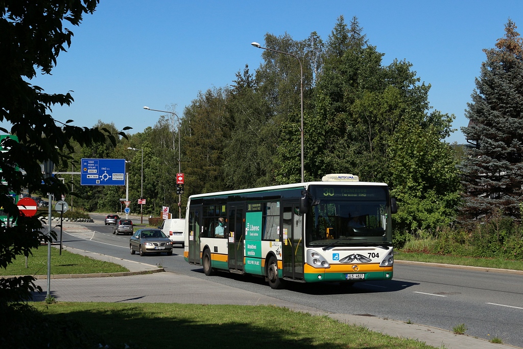Liberec, Irisbus Citelis 12M No. 704