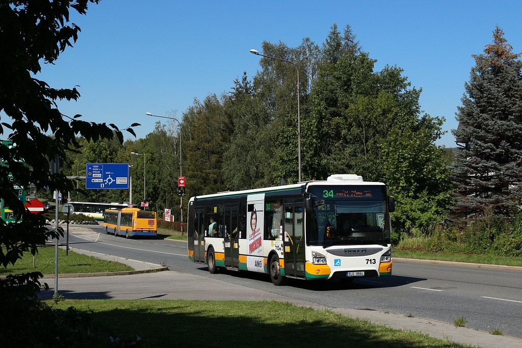 Liberec, IVECO Urbanway 12M # 713