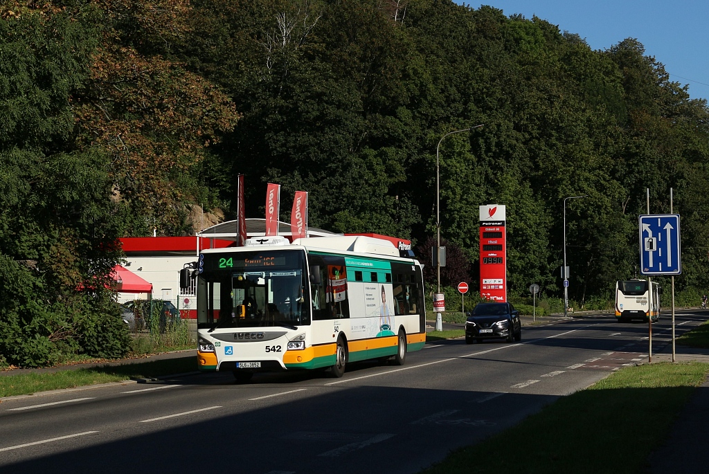 Liberec, IVECO Urbanway 12M CNG №: 542