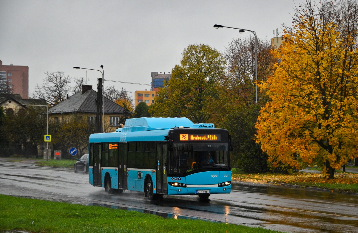 Ostrava, Solaris Urbino III 12 CNG # 7121