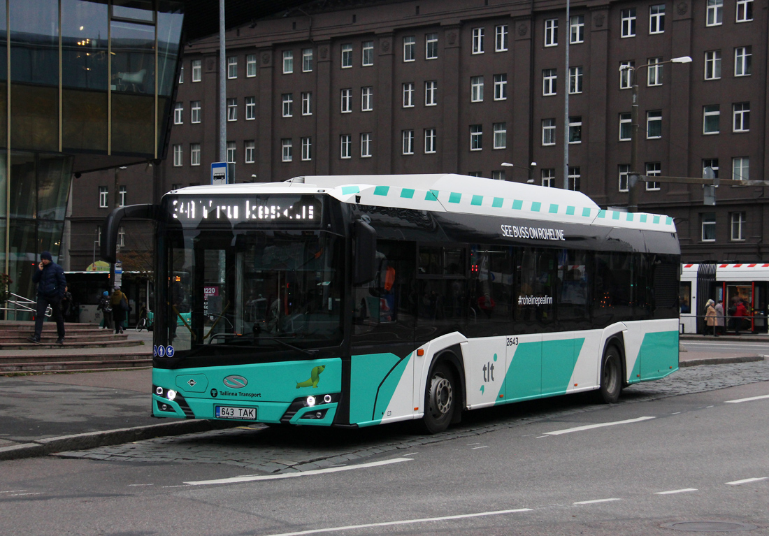 Tallinn, Solaris Urbino IV 12 CNG # 2643