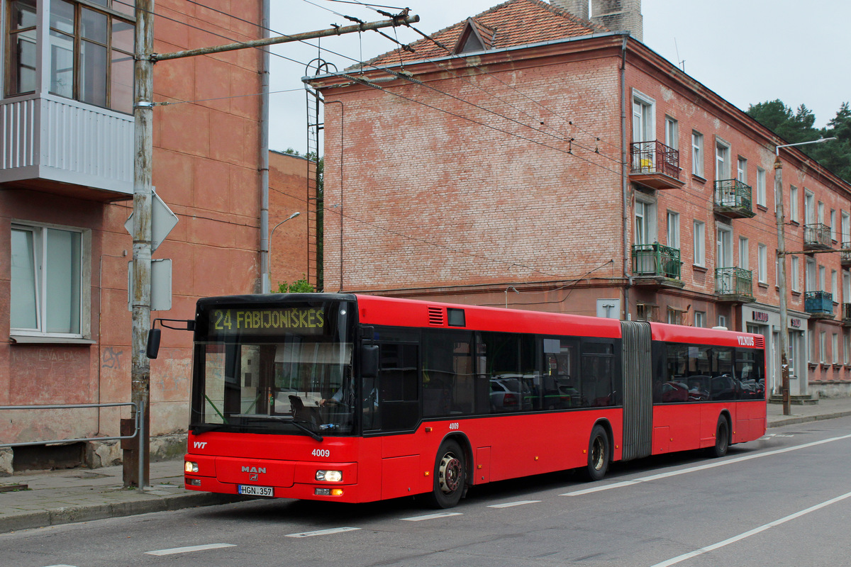 Vilnius, MAN A23 NG313 Nr. 4009