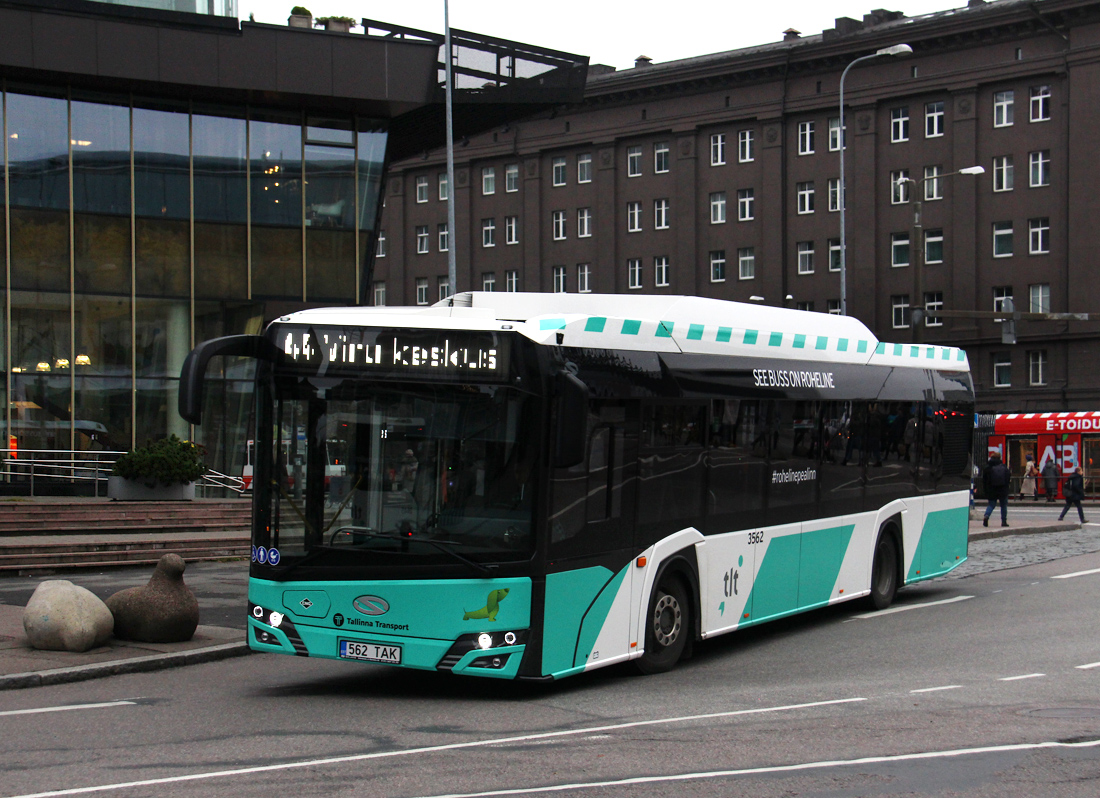 Таллин, Solaris Urbino IV 12 CNG № 3562