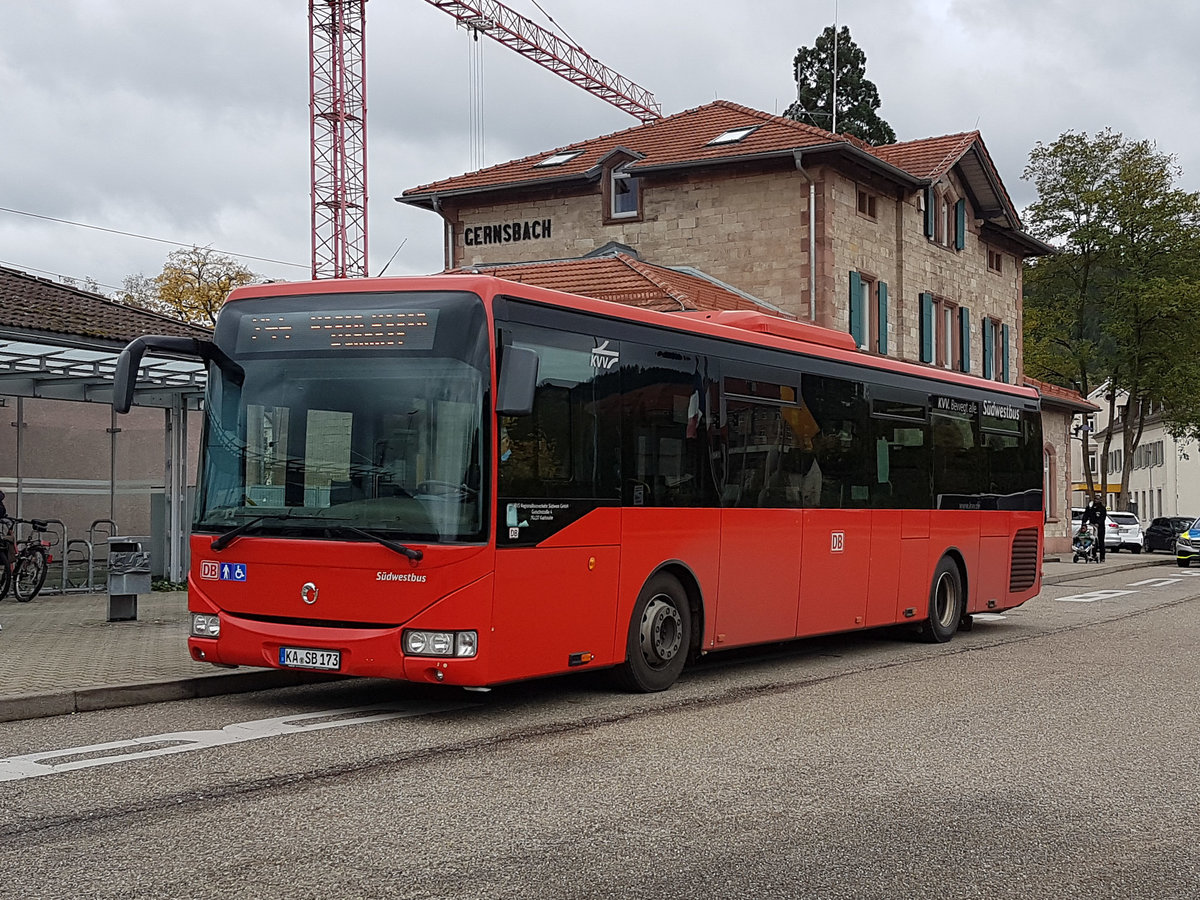 Karlsruhe, Irisbus Crossway LE 12M # KA-SB 173
