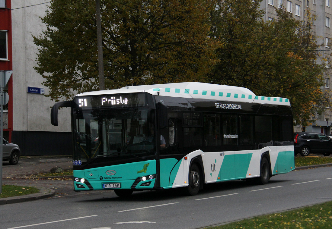 Tallinn, Solaris Urbino IV 12 CNG № 3619