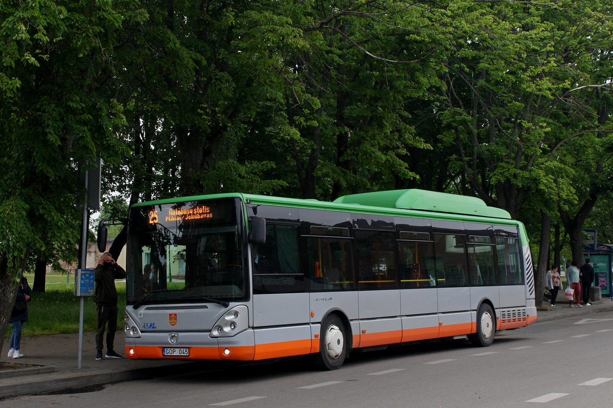 Klaipėda, Irisbus Citelis 12M CNG č. 45