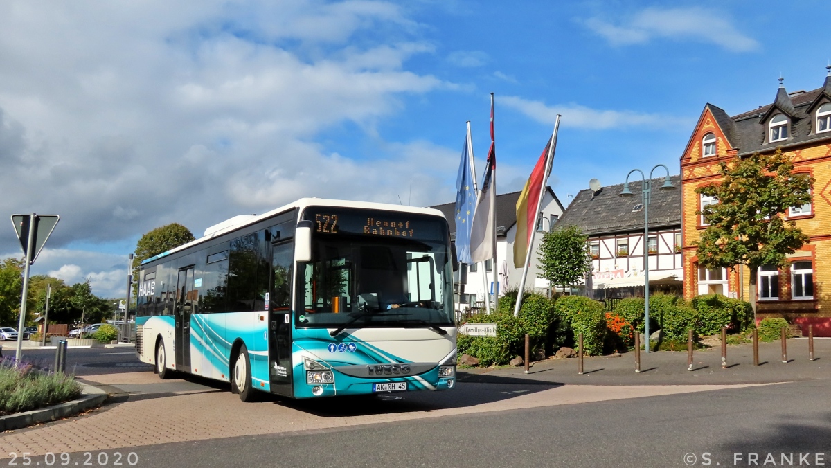 Altenkirchen (Westerwald), IVECO Crossway LE 12M # AK-RH 45