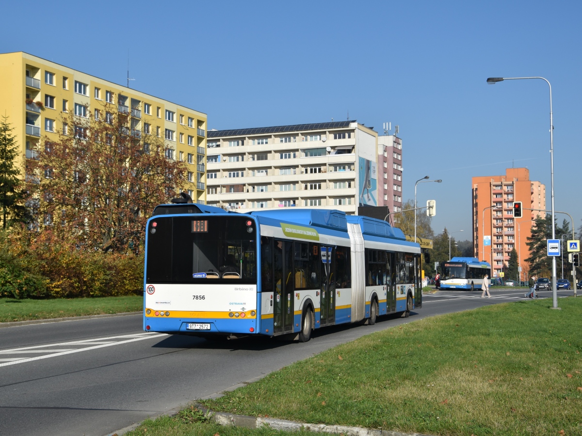 Ostrava, Solaris Urbino III 18 CNG nr. 7856