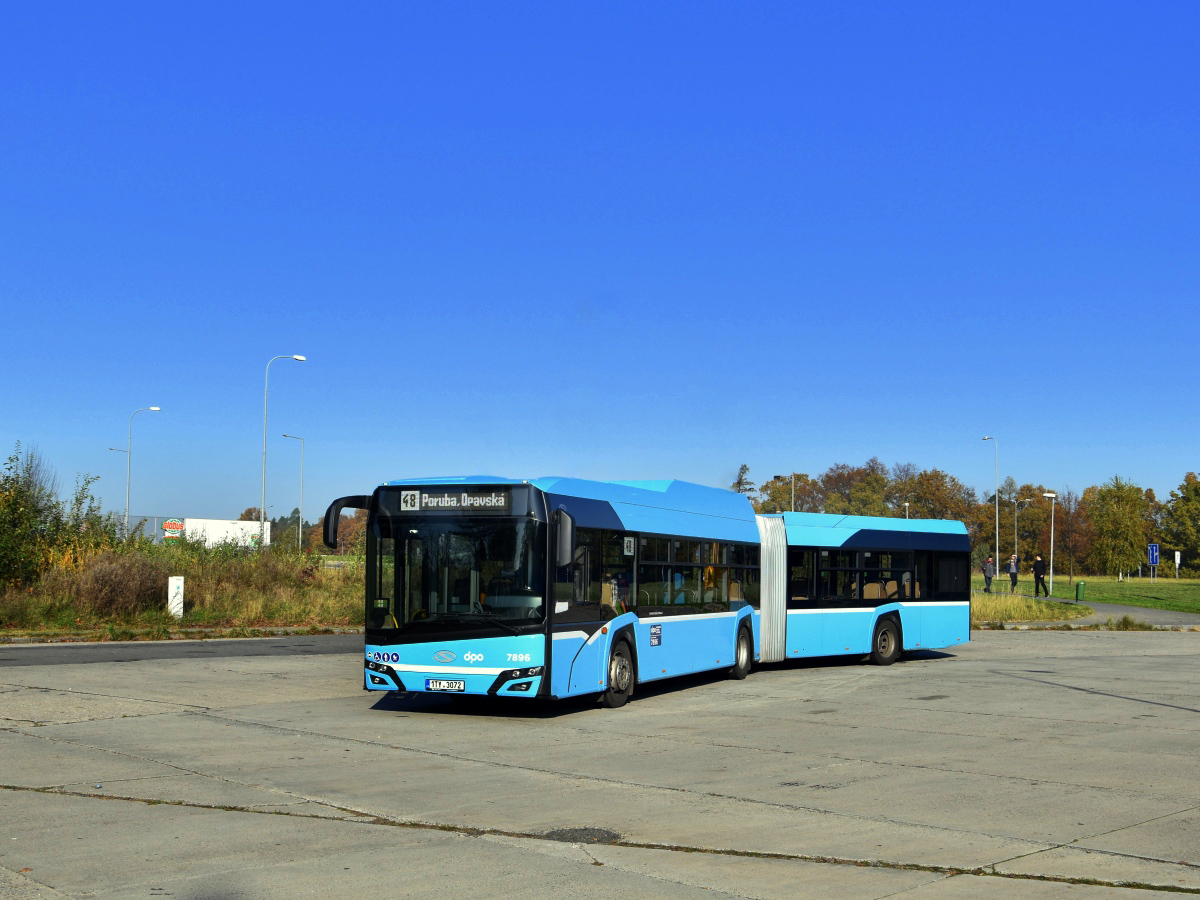 Ostrava, Solaris Urbino IV 18 CNG # 7896