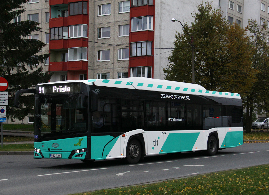 Tallinn, Solaris Urbino IV 12 CNG # 3554