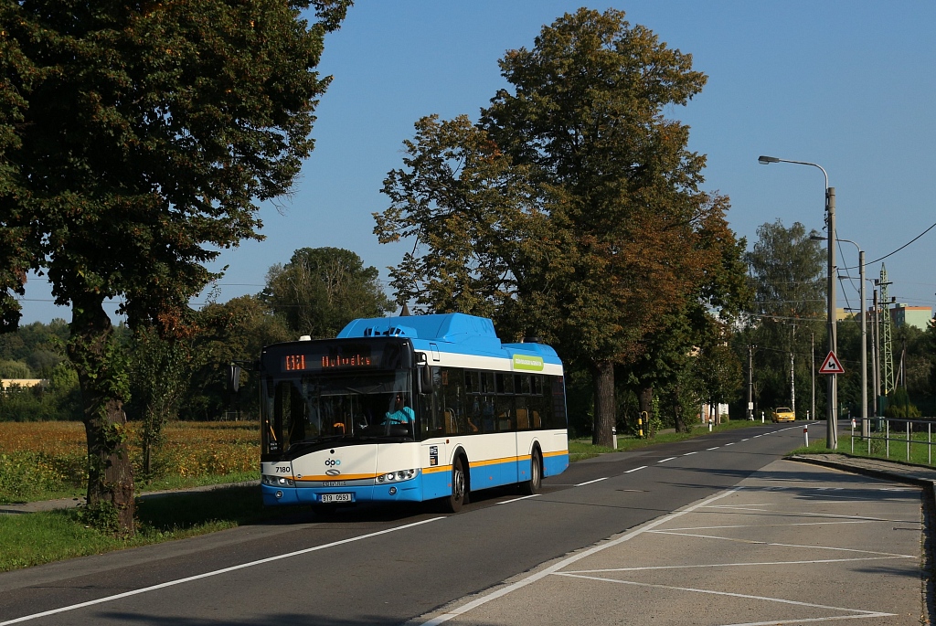 Ostrava, Solaris Urbino III 12 CNG # 7180