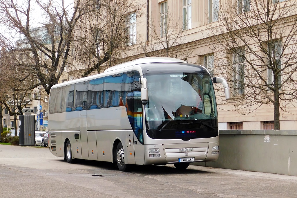 Maďarsko, other, MAN R07 Lion's Coach RHC444 č. LWU-450