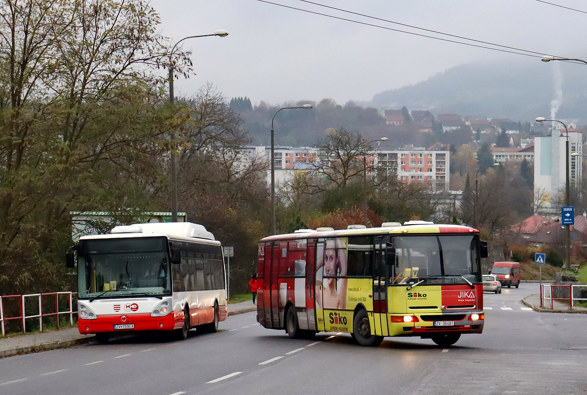 Banská Bystrica, Karosa B952E.1716 # ZV-364BI; Banská Bystrica, Irisbus Citelis 12M CNG # ZV-159CA