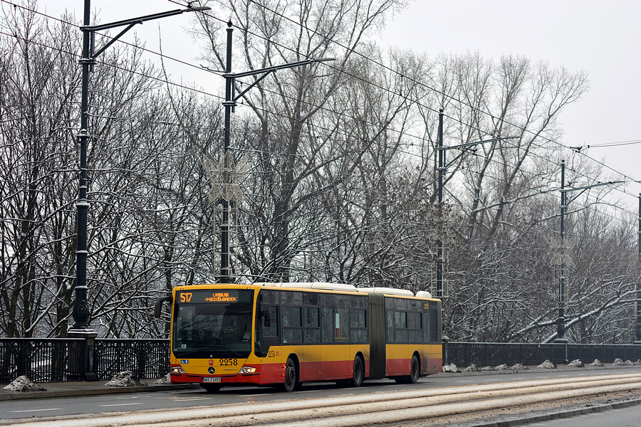 Warschau, Mercedes-Benz Conecto II G Nr. 2258