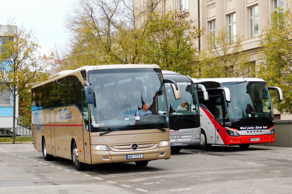 Warsaw, Mercedes-Benz Tourismo 15RHD-II # WN 5594J