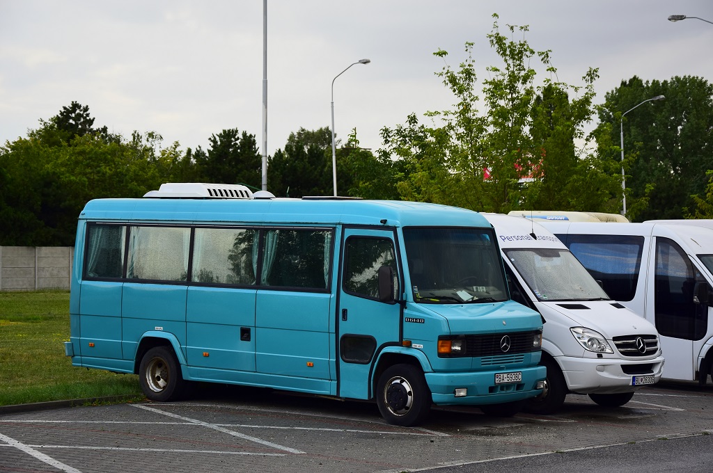 Bratislava, Mercedes-Benz Vario 614D # BA-593BC; Bratislava, Mercedes-Benz Sprinter # BL-263OG