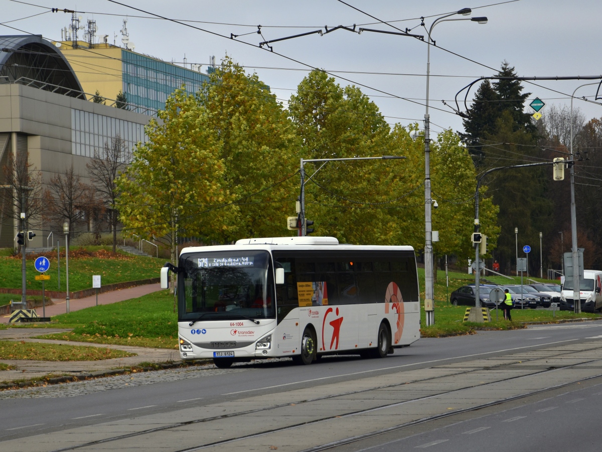 Ostrau, IVECO Crossway LE Line 12M Nr. 64-1004