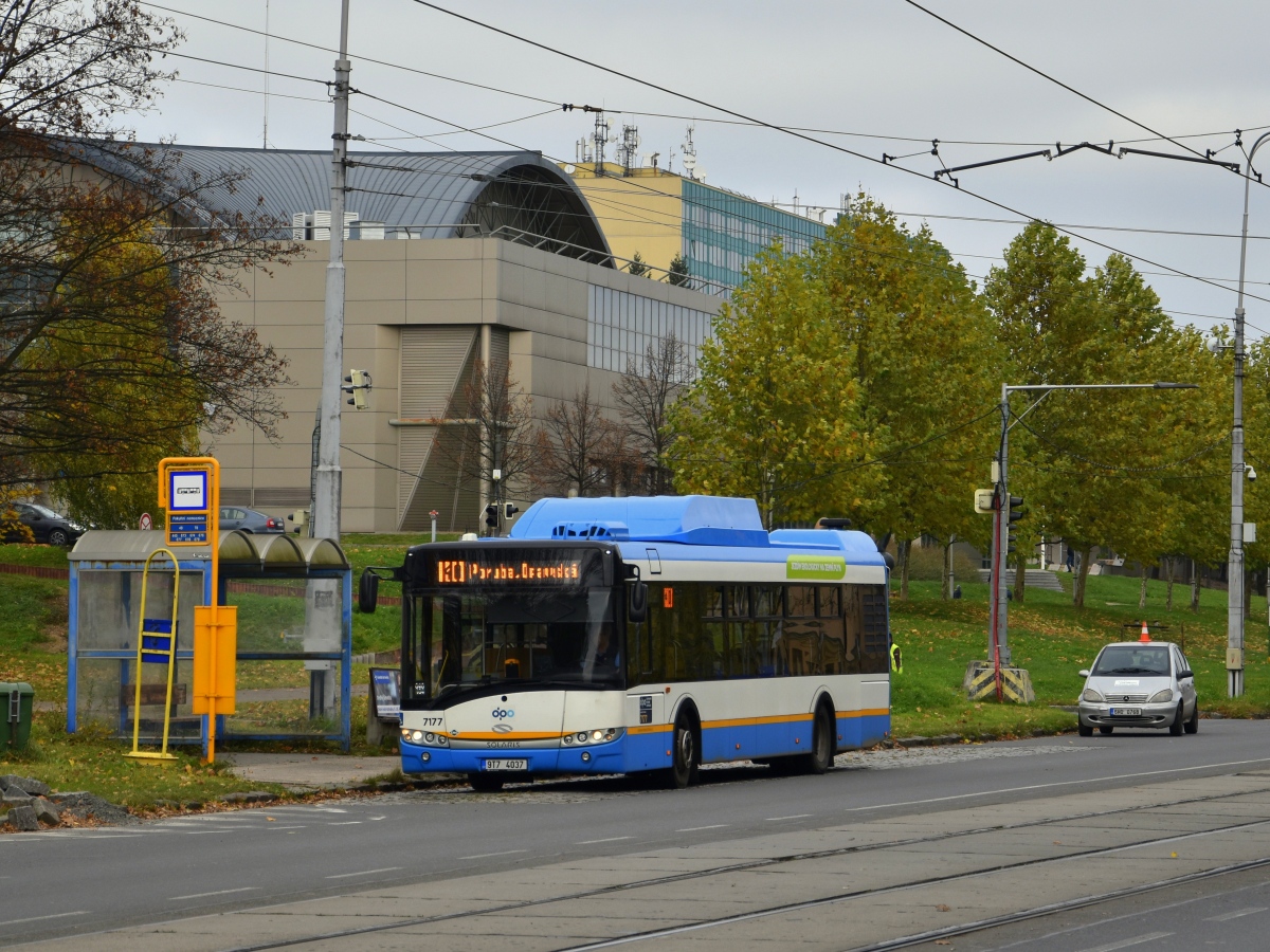 Ostrava, Solaris Urbino III 12 CNG # 7177