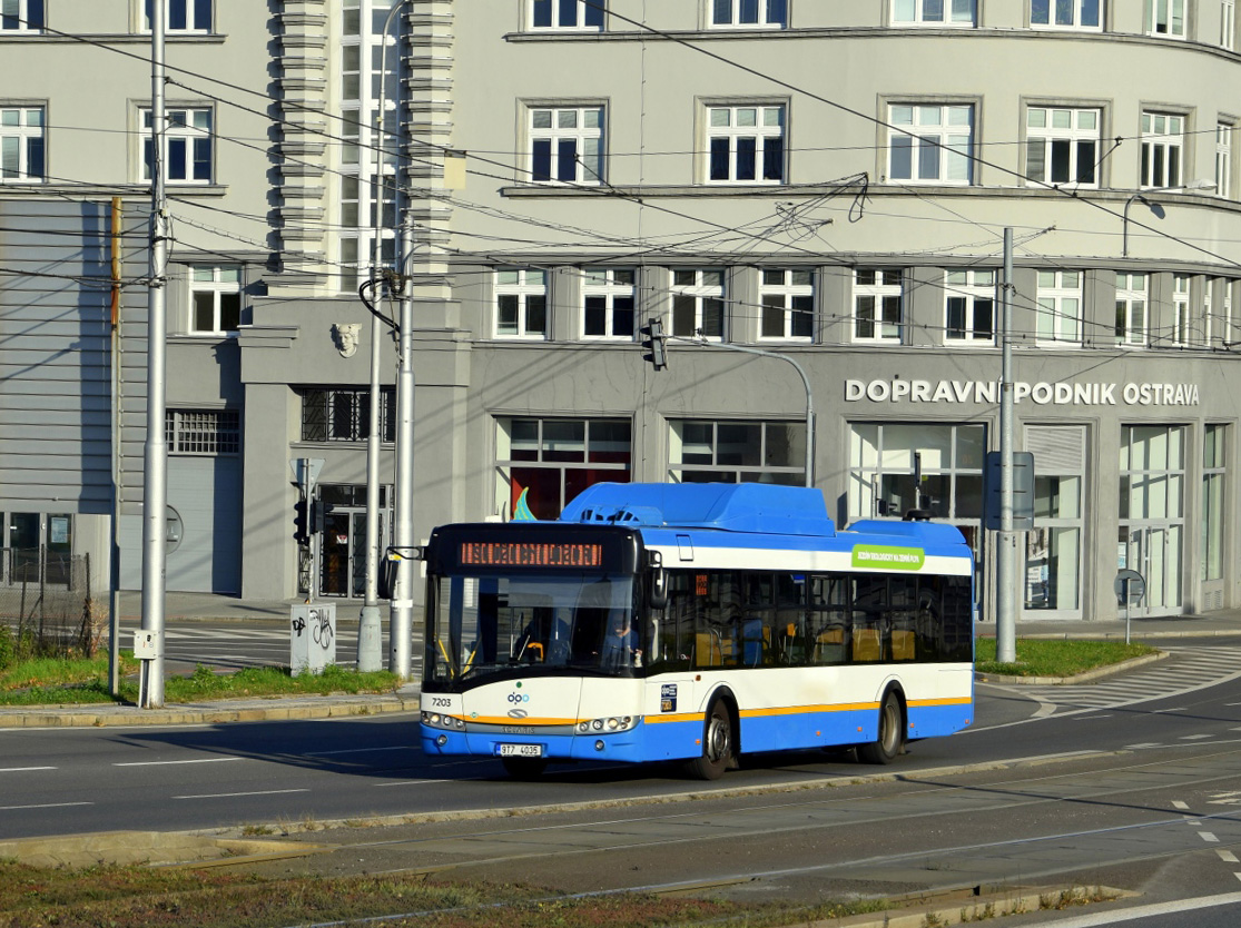 Ostrava, Solaris Urbino III 12 CNG # 7203