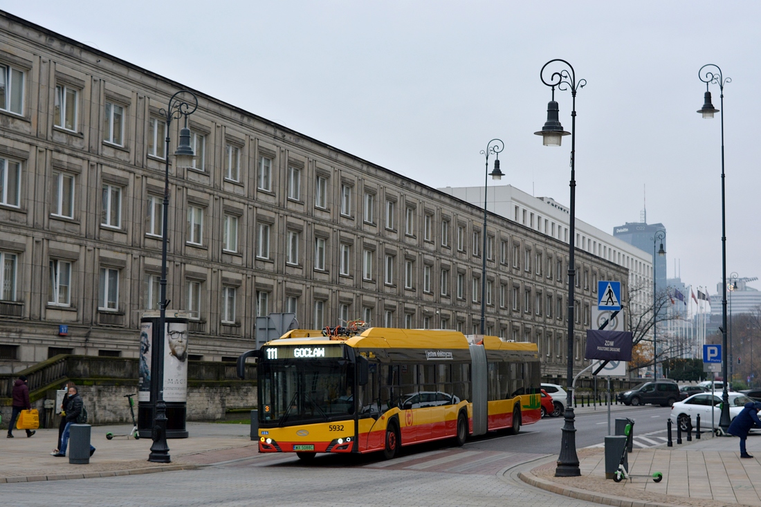 Warsaw, Solaris Urbino IV 18 electric # 5932