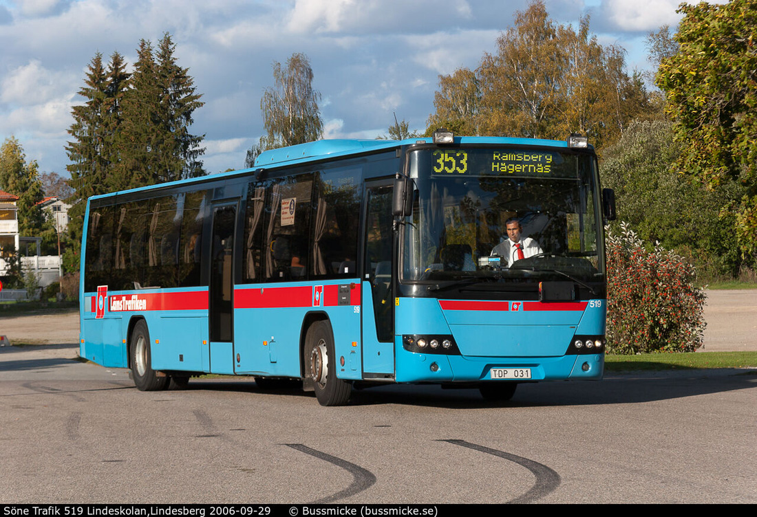 Lidköping, Volvo 8700LE # 519