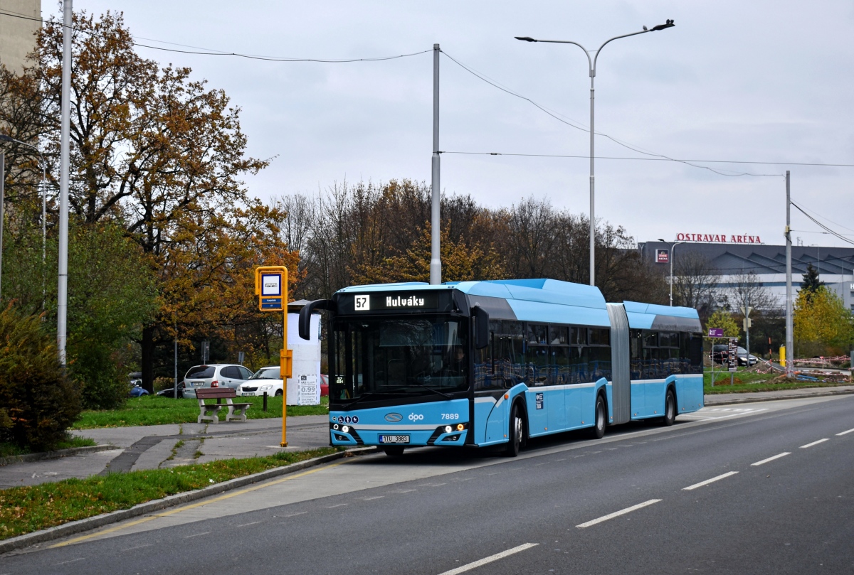 Ostrava, Solaris Urbino IV 18 CNG # 7889