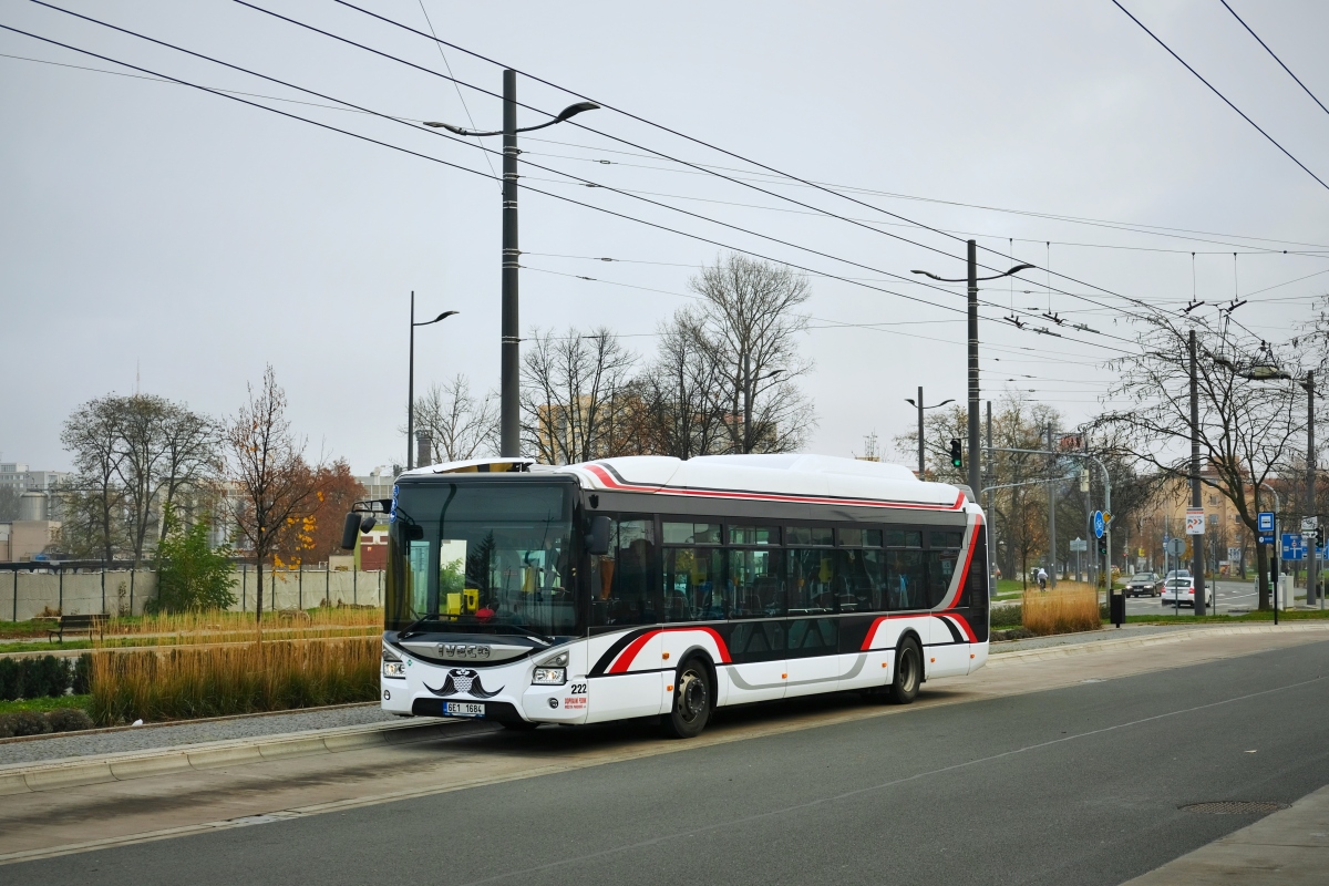 Pardubice, IVECO Urbanway 12M CNG BHNS # 222