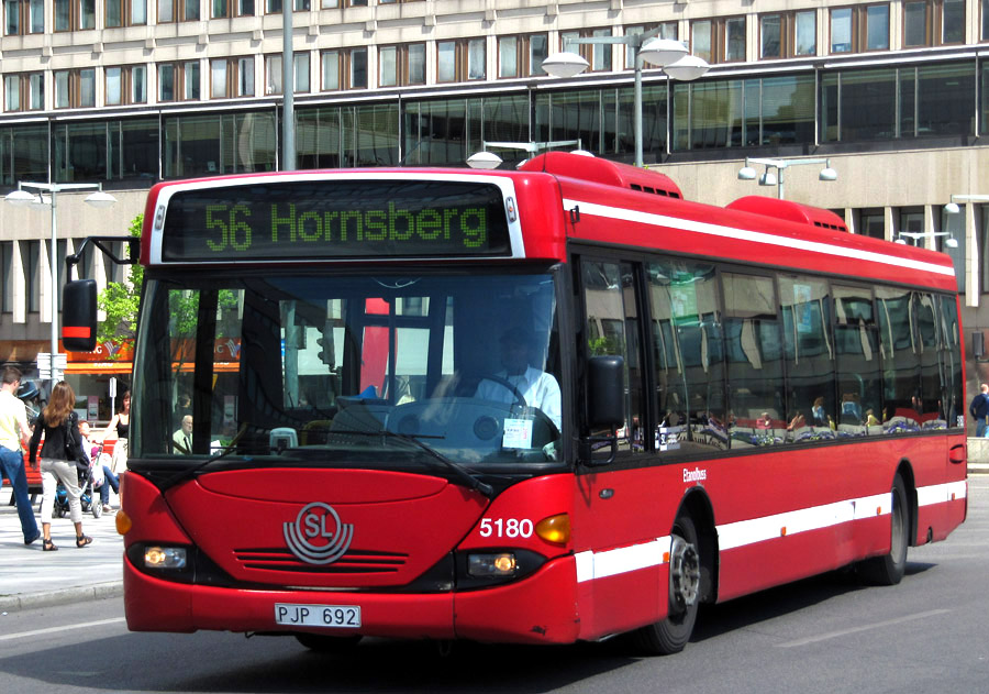 Stockholm, Scania OmniCity CN94UB 4X2EB # 5180