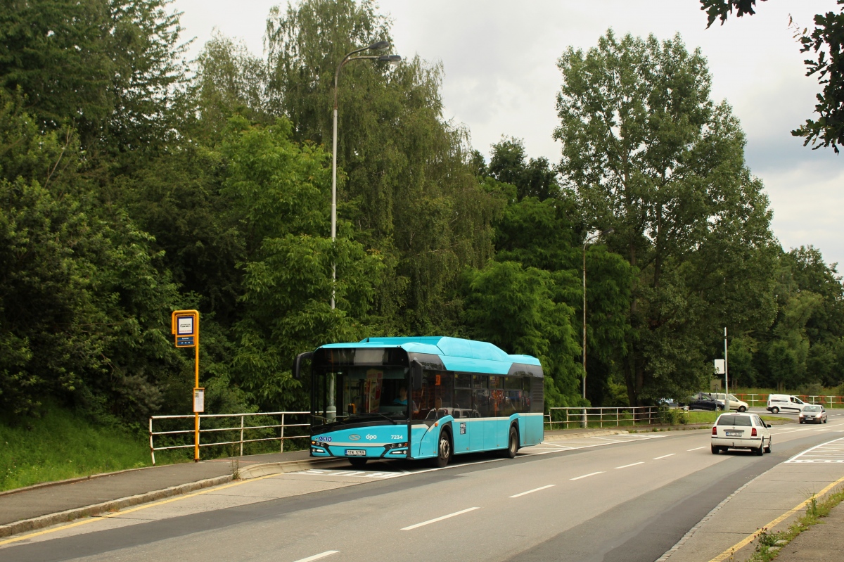 Ostrava, Solaris Urbino IV 12 CNG # 7234