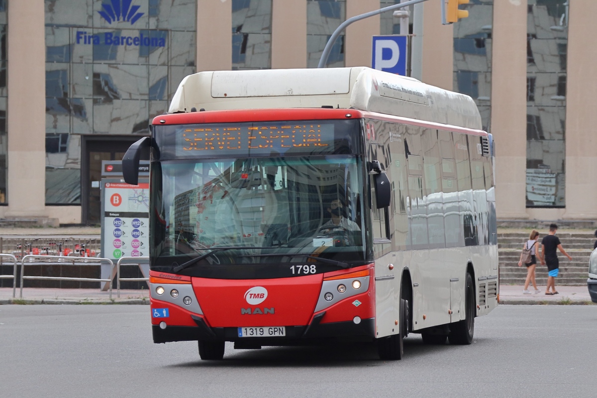 Barcelona, Castrosua City Versus 12 CNG # 1798