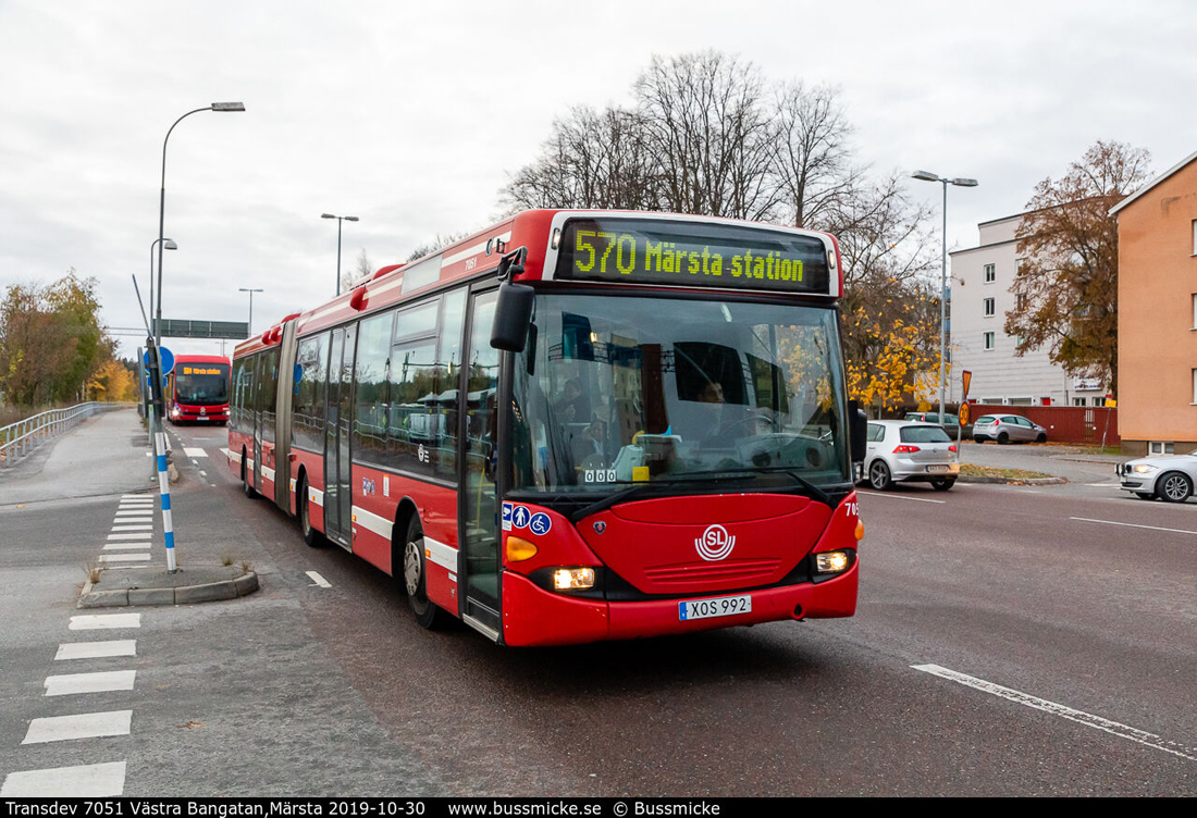 Stockholm, Scania OmniLink CL94UA 6x2/2LB # 7051