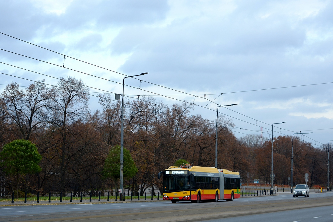 Warsaw, Solaris Urbino IV 18 electric # 5946