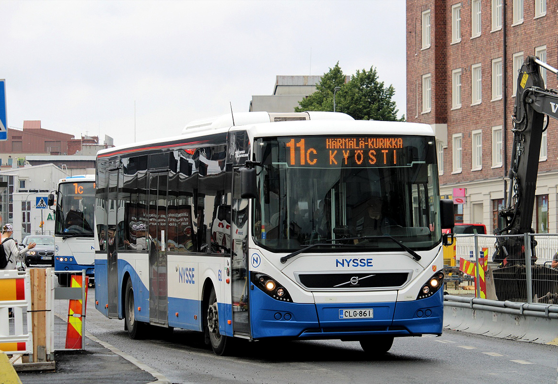 Tampere, Volvo 8900LE # 61