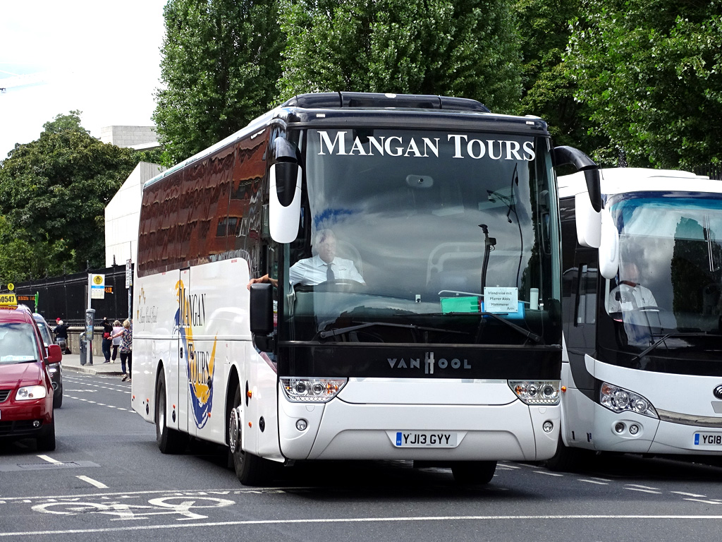 Donegal, Van Hool TX15 Alicron # YJ13 GYY