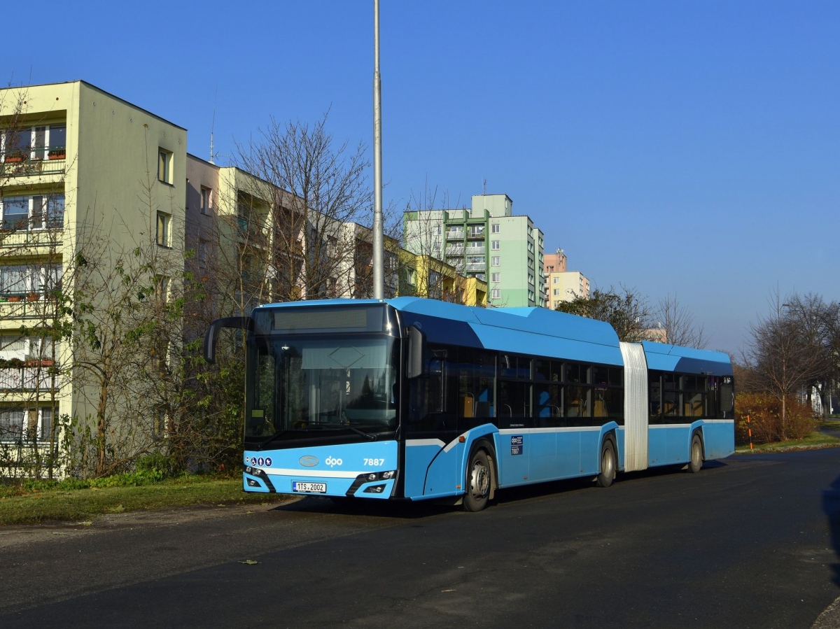 Ostrava, Solaris Urbino IV 18 CNG № 7887