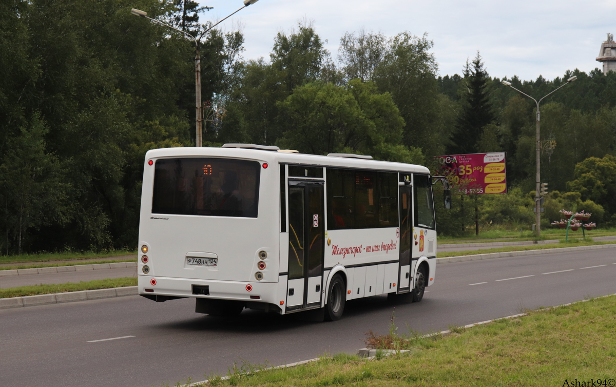 Żeleznogorsk (Kraj Krasnojarski), PAZ-320414-05 "Vector" (3204ER) # Р 748 НН 124
