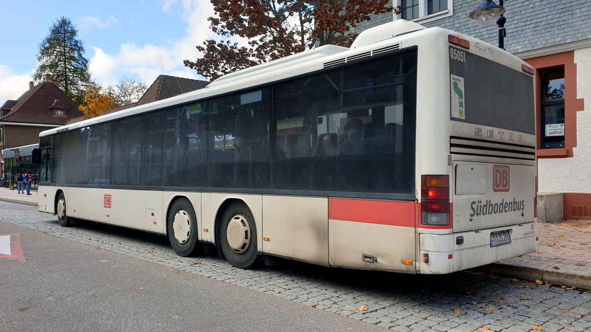Freiburg im Breisgau, Setra S319NF # FR-JS 295; Freiburg im Breisgau — SEV Höllentalbahn