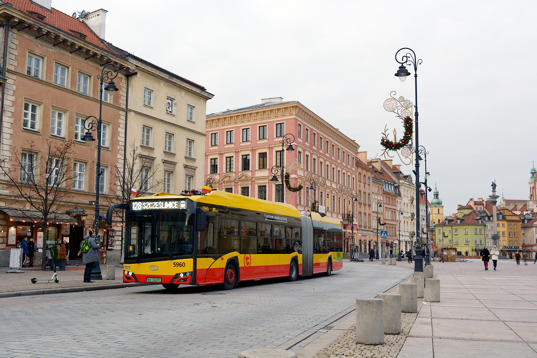 Warsaw, Solaris Urbino IV 18 electric # 5960
