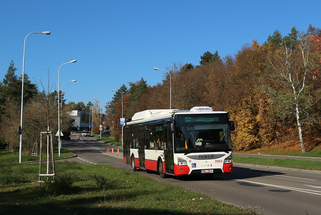 Brno, IVECO Urbanway 12M CNG nr. 7094